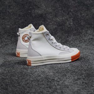 Converse Cold Protection Orange sale/poudre blanche de riz